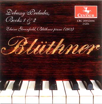 Debussy Preludes, Books 1 & 2 – Recording on the Blüthner Piano