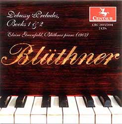 Debussy Preludes, Books 1 & 2 - Recording on the Blüthner Piano 